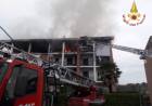 Incendio e crollo palazzina Pinerolo,un morto e due dispersi