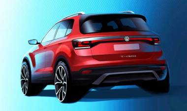 Volkswagen T-Cross, prima immagine del SUV da 4 metri