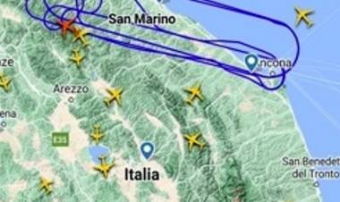 AEREO NATO NEL CIELO DELLE MARCHE PRIMA DEL DISASTRO: COSA CI FACEVA?