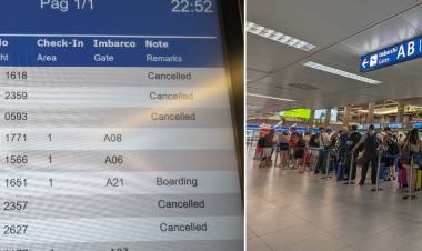 Voli cancellati, persone a terra, disagi e caos a Malpensa e Linate