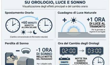 Ora legale 2026, quando arriva e come cambiano gli orologi. Quest'anno le lancette si spostano prima