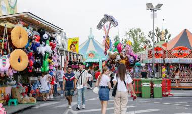 Sole e giostre: Arona presa d’assalto