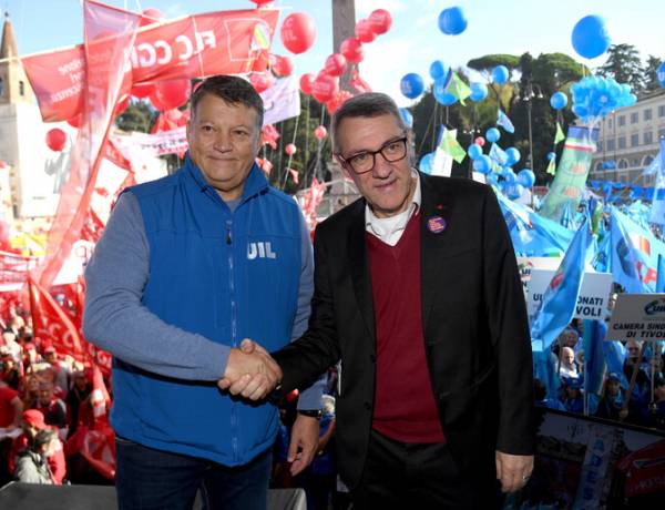 Al via sciopero generale di Cgil e Uil al Nord contro la manovra...