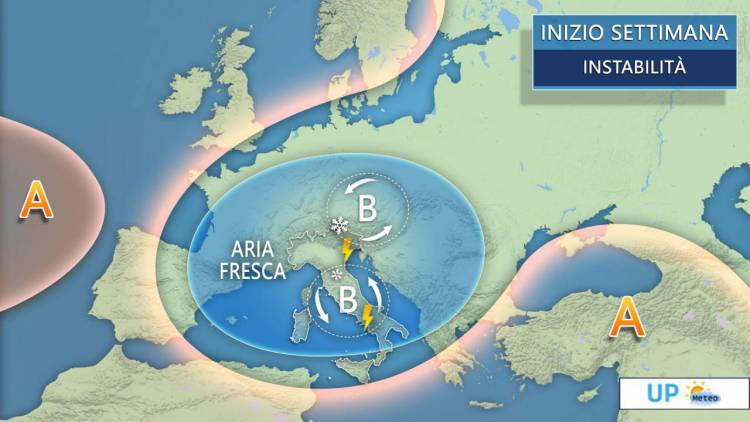 METEO: Italia tra sole e temporali, clima ancora molto fresco