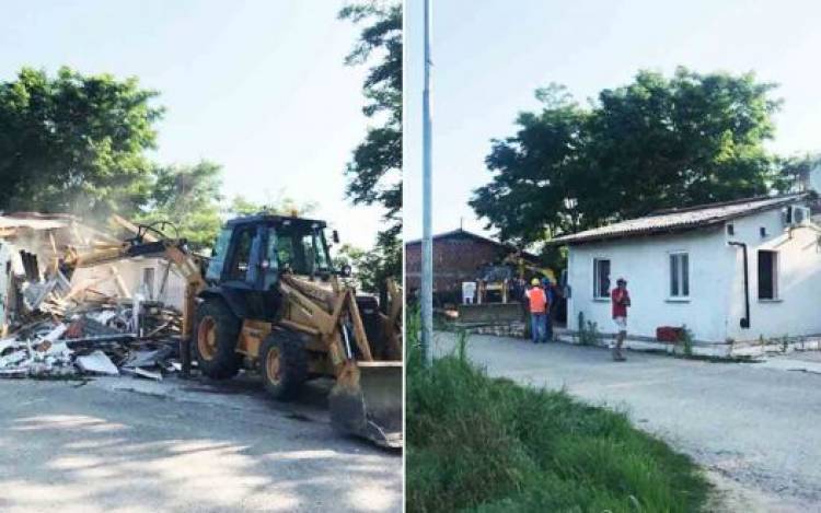 Giù casa abusiva campo Sinti, dalle parole ai fatti