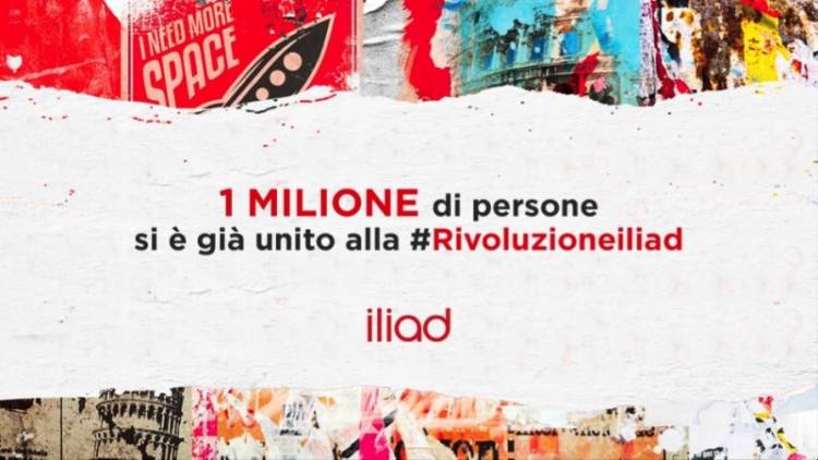 Iliad ha già un milione di utenti