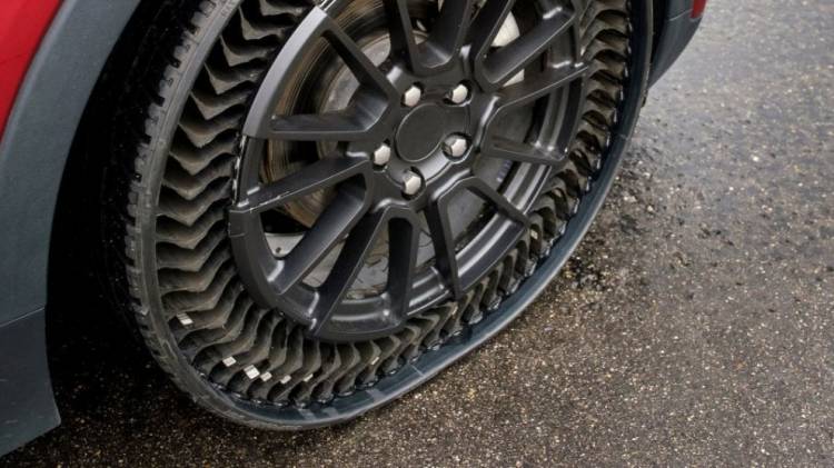 Rivoluzione nel mondo degli pneumatici: ecco le gomme senza aria