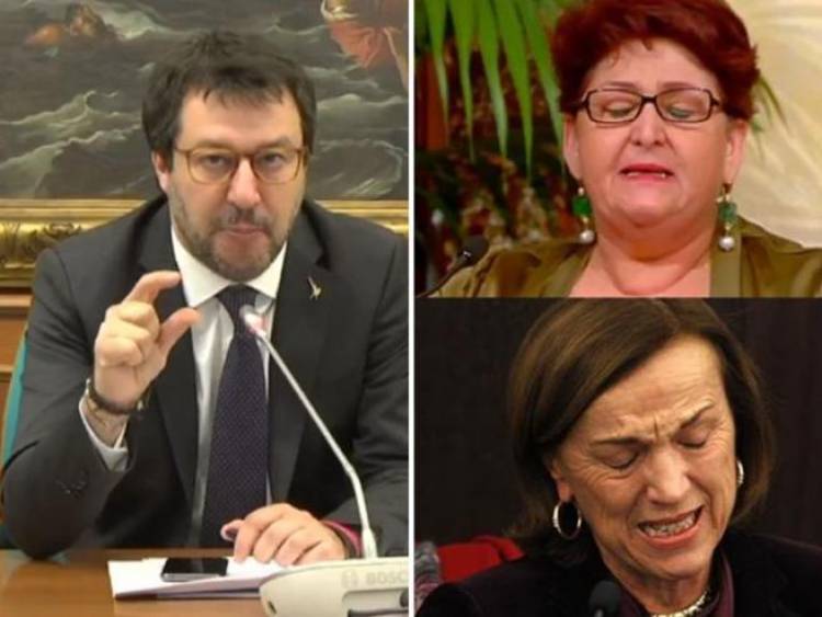 Salvini contro Bellanova: Piange per gli immigrati e non per gli italiani