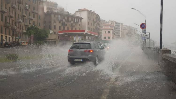 Maltempo al Nord: alberi abbattuti, frane e grandine. Allerta Protezione Civile