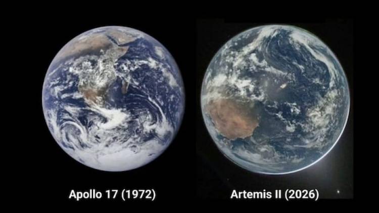 La Terra come non la vedevamo da oltre mezzo secolo: le prime foto di Artemis II